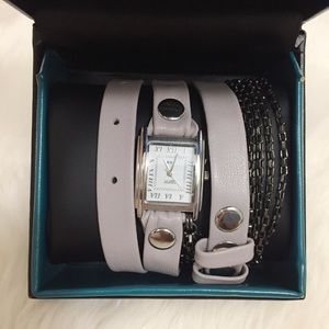 La Mer Collection Chain Wrap Watch